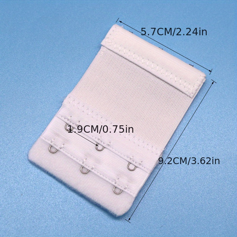3Pcs Hooks Bra Strap Extenders Adjustable Band For Braless Look