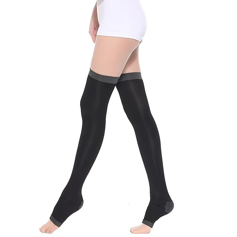 Compression Socks Toeless Support Hose For Women And Men
