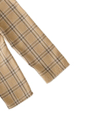 Girls Plaid Trousers, Casual Style