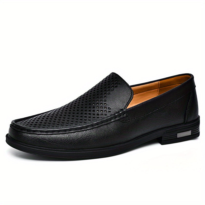 Men's PU Loafers Comfy Driving Shoes Soft Sole
