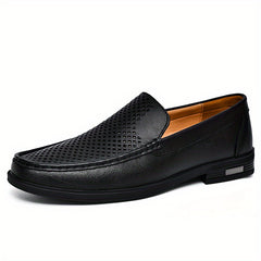 Men's PU Loafers Comfy Driving Shoes Soft Sole