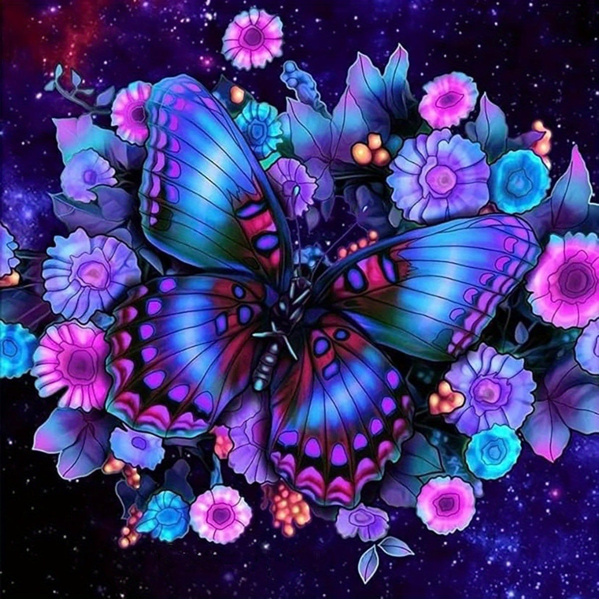 Full Diamond Painting Art Kit Embroidery Rhinestone Wall Decor
