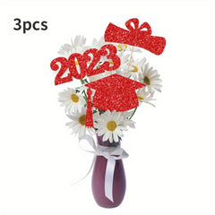 DIY Graduation Desktop Table Bouquet Centerpieces for Classroom Ornaments