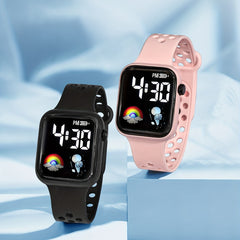 LED Astronaut Kid's Sports Watch Electronic Timepiece
