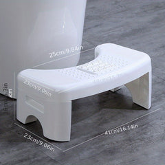 Portable Foldable Bathroom Toilet Stool with Foot Massage