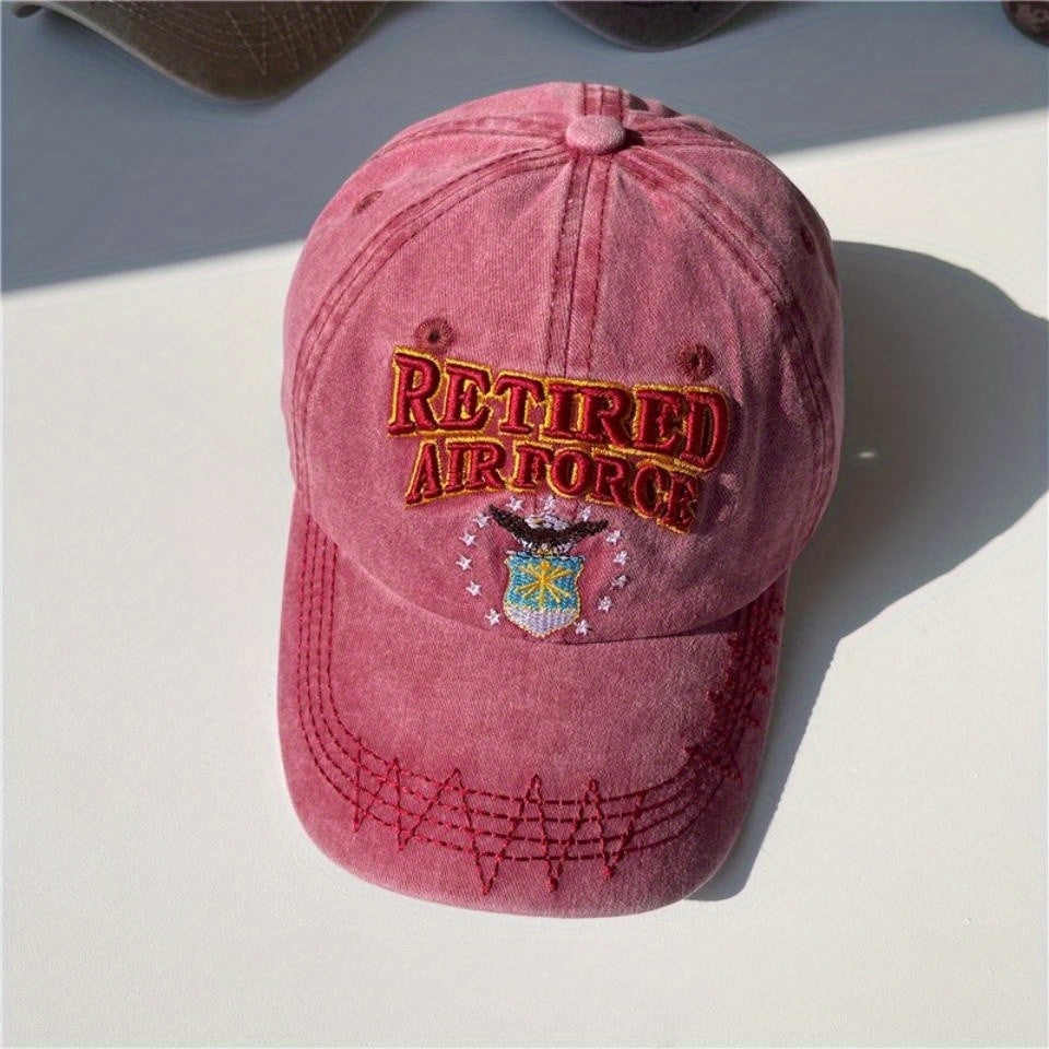 Embroidered Baseball Cap Adjustable Unisex Hats For Men And Women