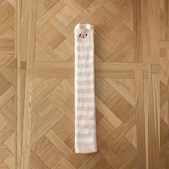 Cute Cartoon Animal Fuzzy Over The Knee Socks Women's Stockings