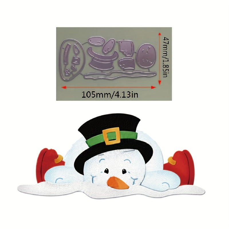 Christmas Snowman Metal Cutting Die Stencil for DIY Scrapbooking