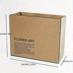 5pcs Bear English Huggie Bag Cappuccino Flower Bouquet Packaging Bag