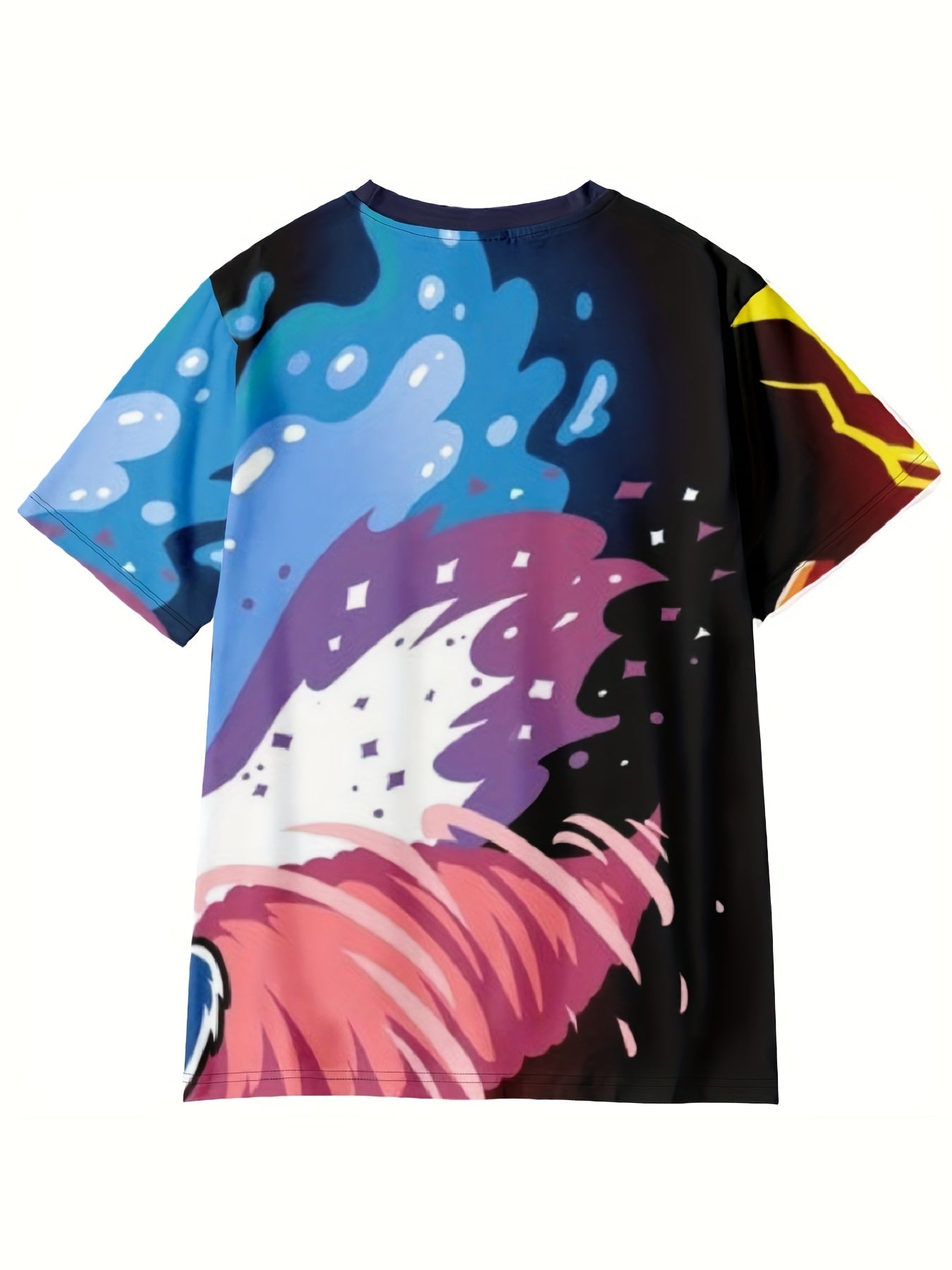 Kids' Fox Graphic T Shirt 3D Digital Print Active Stretch Short Sleeve Novel Tee