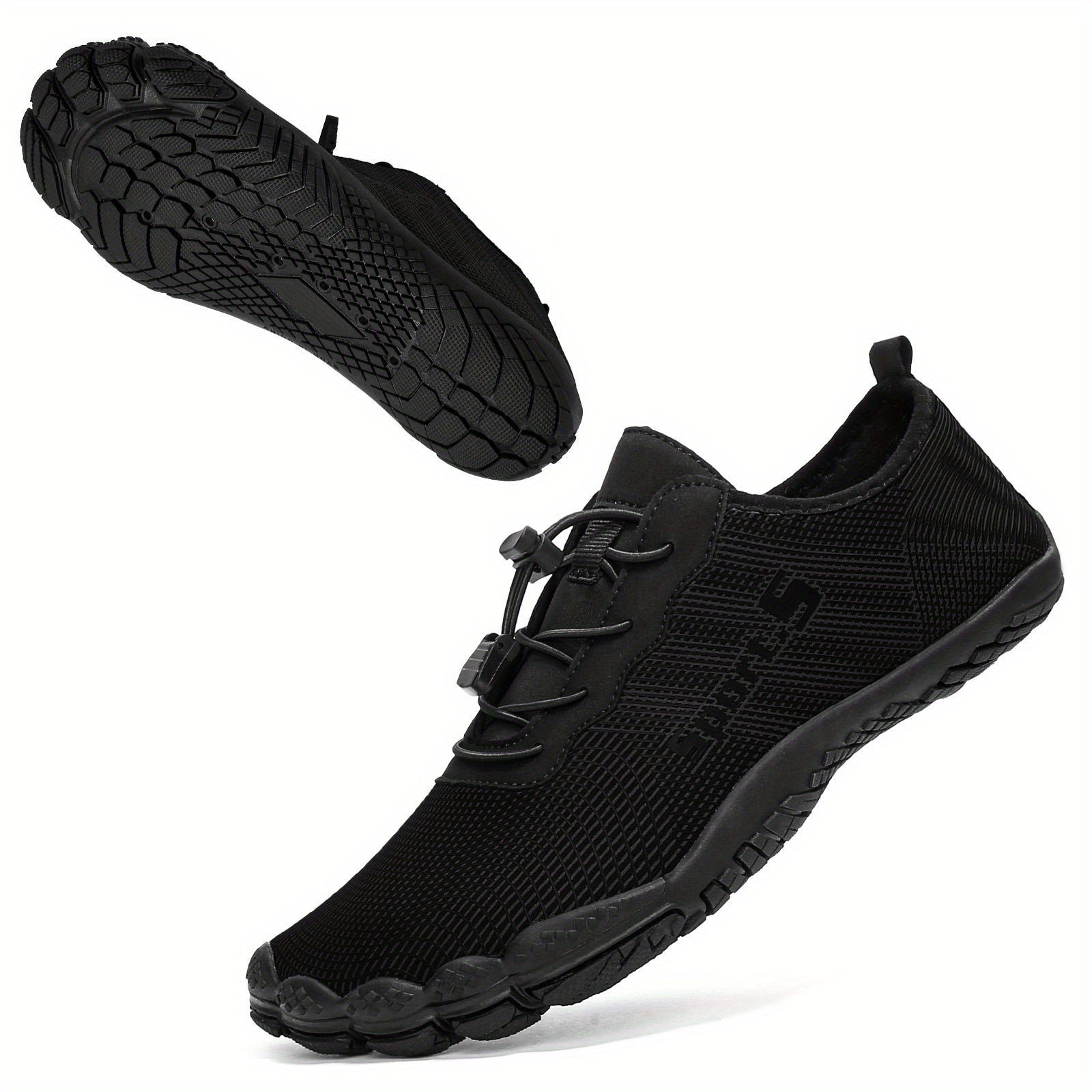 Men's Outdoor No Tie Sneakers with Draw String