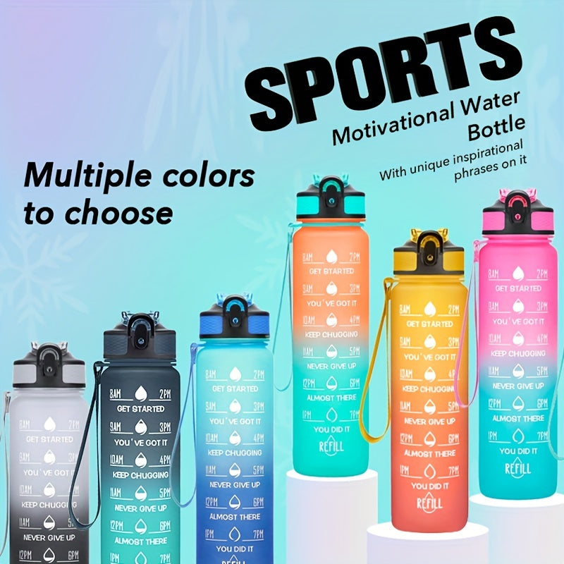 Gradient 1L Sports Water Bottle - BPA Free