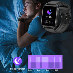 SYNWOO Y3 Smartwatch Full Touch Screen Fitness Tracker Voice Call Capability