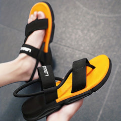 Men's Sandals Toe Loop Non Slip Shoes Outdoor Beach Spring Summer