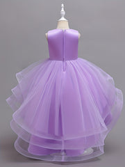 Toddler Girl's Formal Dress Flower Princess Dress