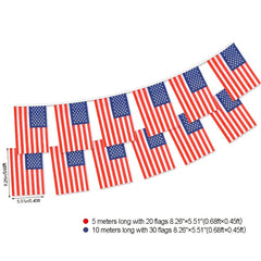American Flag Decor Banner - Independence Day Celebration
