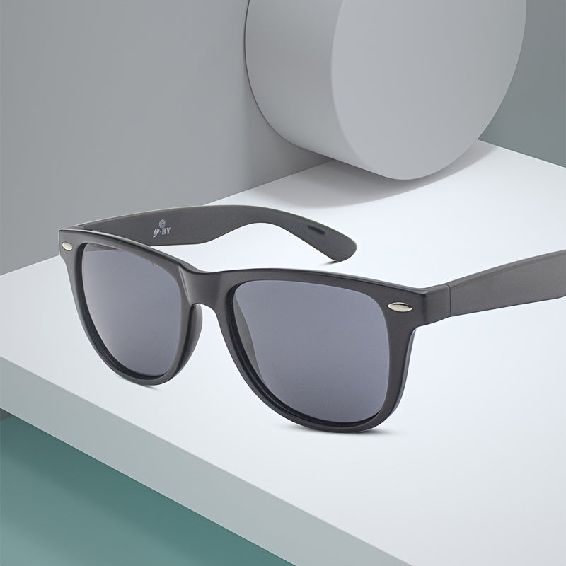 Men's Retro Square Polarized Sunglasses