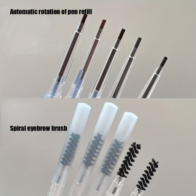 5 Colors Eyebrow Pencil Natural Makeup Waterproof Long Lasting