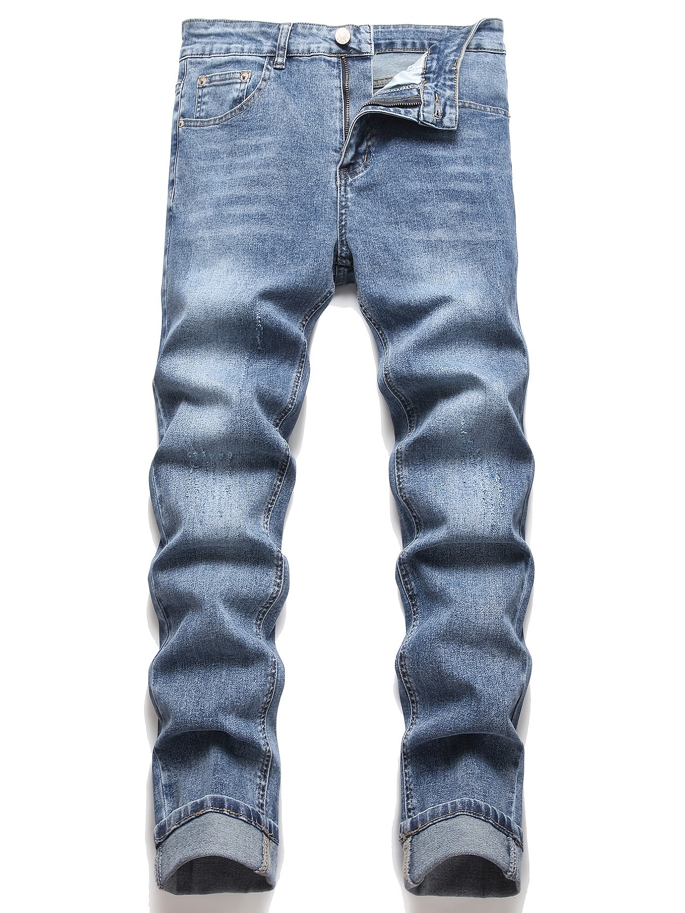 Men's Denim Jeans With Pockets