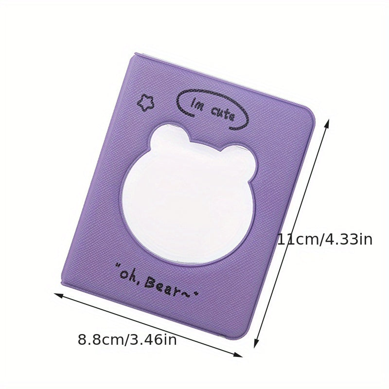 Kpop 3 Inch Photocard Holder Love Heart Hollow Album 32 Pockets