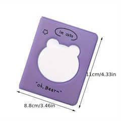Kpop 3 Inch Photocard Holder Love Heart Hollow Album 32 Pockets