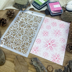 Little Flower Stencils Shoe Graffiti DIY Art Stencils 20 3cmX12