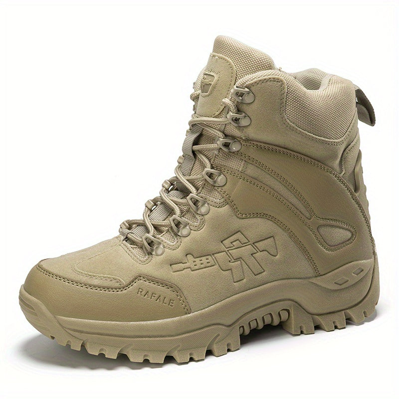 Men's High Top Tactical Boots Lace Up Military Shoes