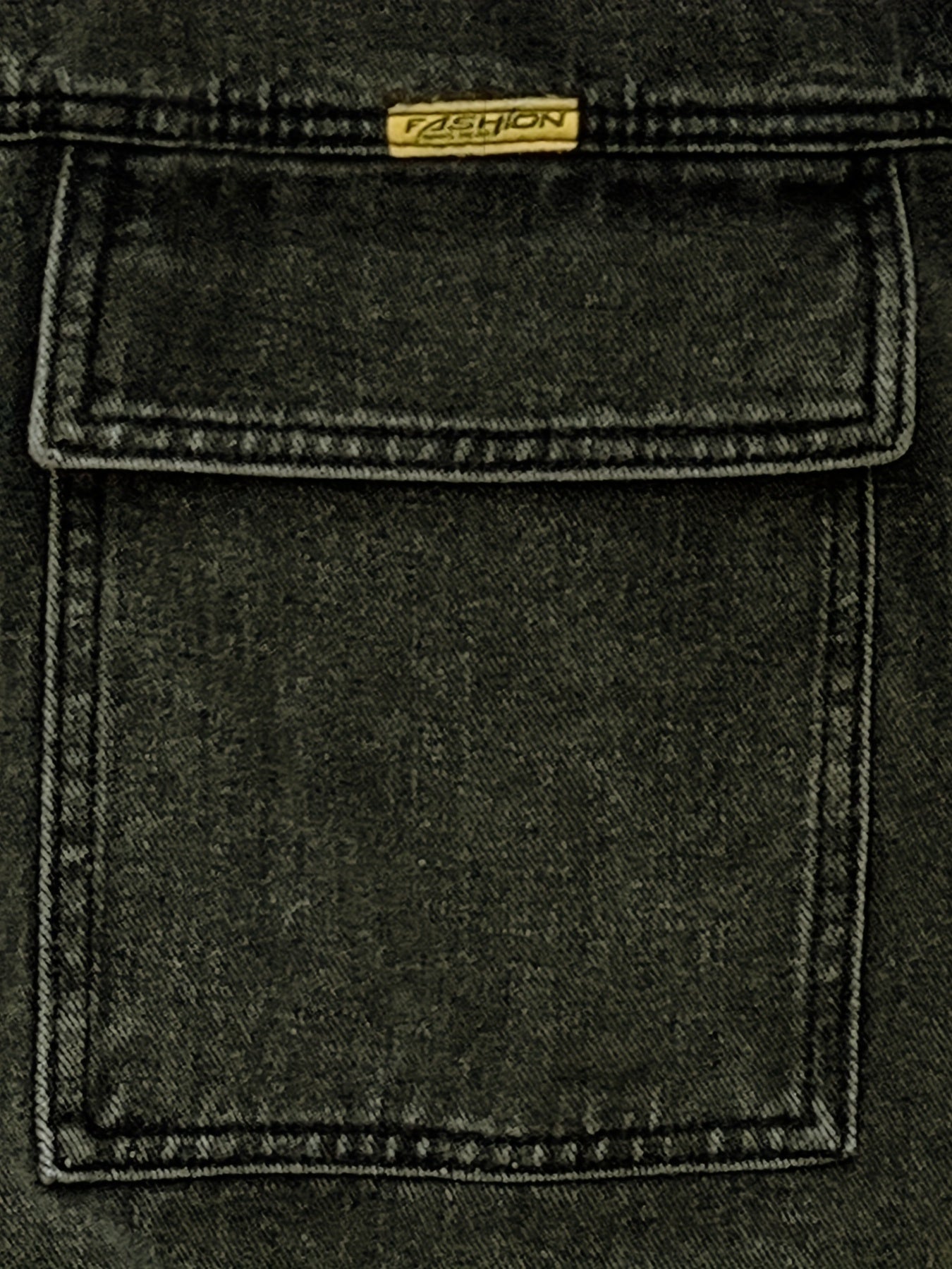 Denim Top Women's Button Front Hooded Vest