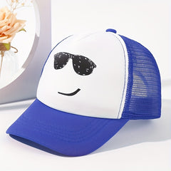 Sunglasses Printed Baseball Cap Sunshade Trucker Hat