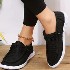 Women's Lightweight Low Top Sport Flat Shoes