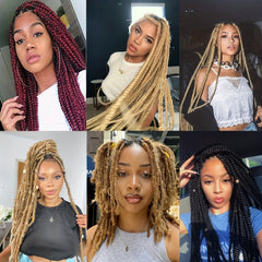 2pcs Brazilian Wool African Crochet Hair