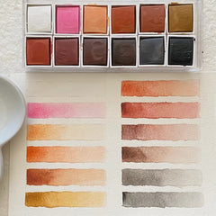 Dededepraise Retro Watercolors 12 24 Set
