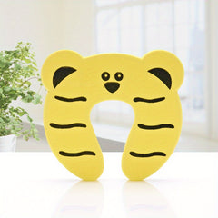 5pcs Kids Cartoon Animal Safety Door Card Door Stopper