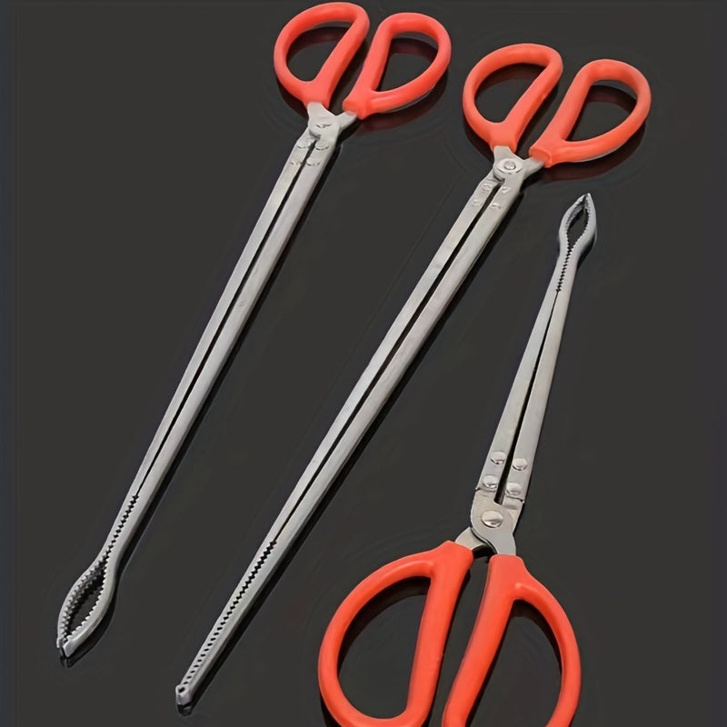 Stainless Steel Eel Clamp for Secure Cooking