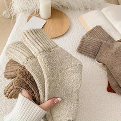 5 Pairs Soft & Comfy Mid Tube Socks Women's Stockings