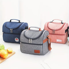 Kids Insulated Lunch Bag with Aluminum Foil for Fresh Food Storage
