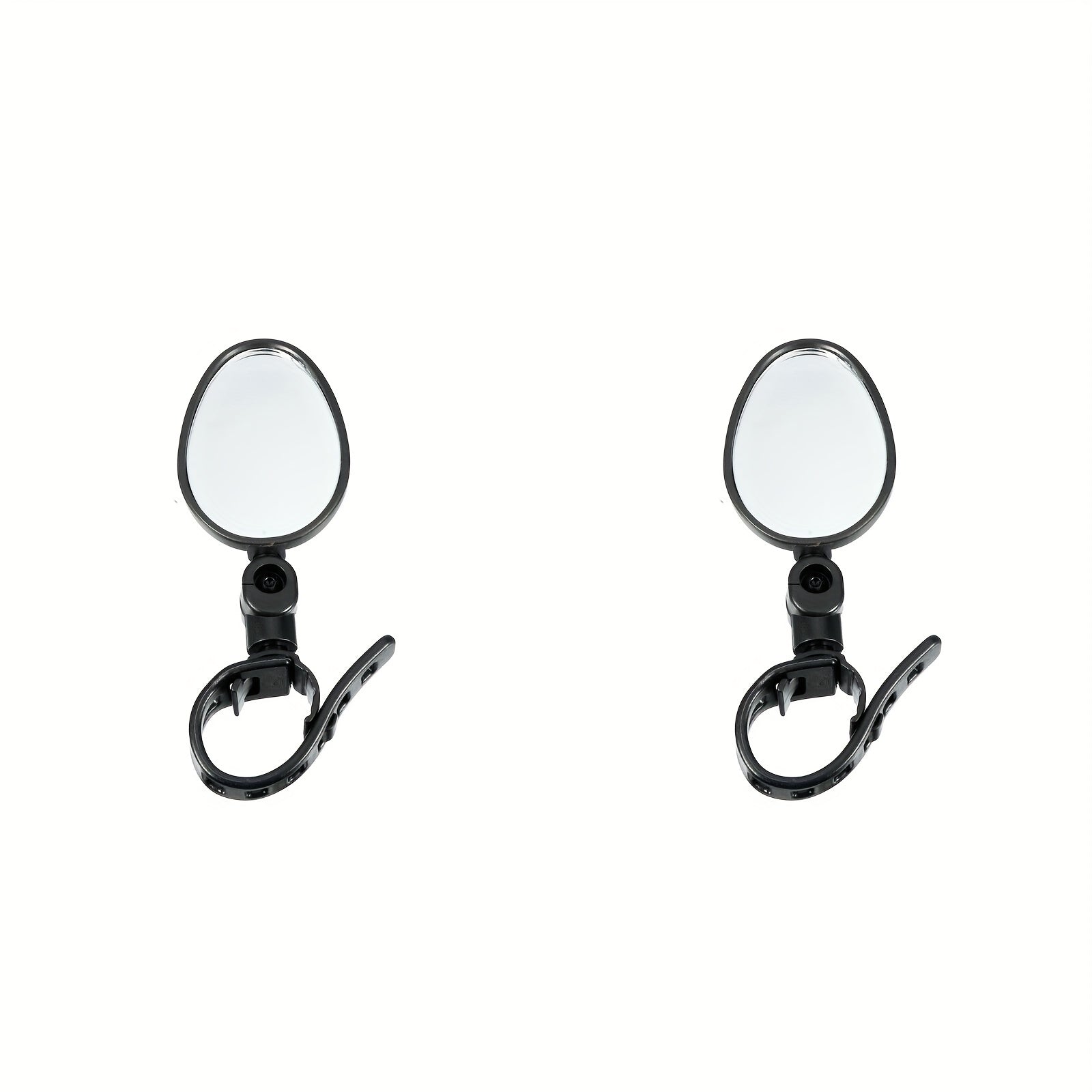 4pcs Bike Mirror Rotatable Handlebar Wide Angle Rear View Mirror