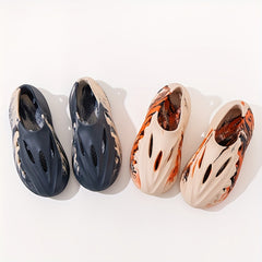 Men's Camo Tie Dye Slip On Clog Sandals
