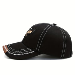 Eagle Embroidery Unisex Baseball Cap Dad Hats Adjustable