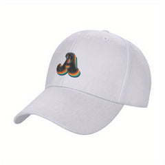 Vintage Grunge Style A Monogram Trucker Cap