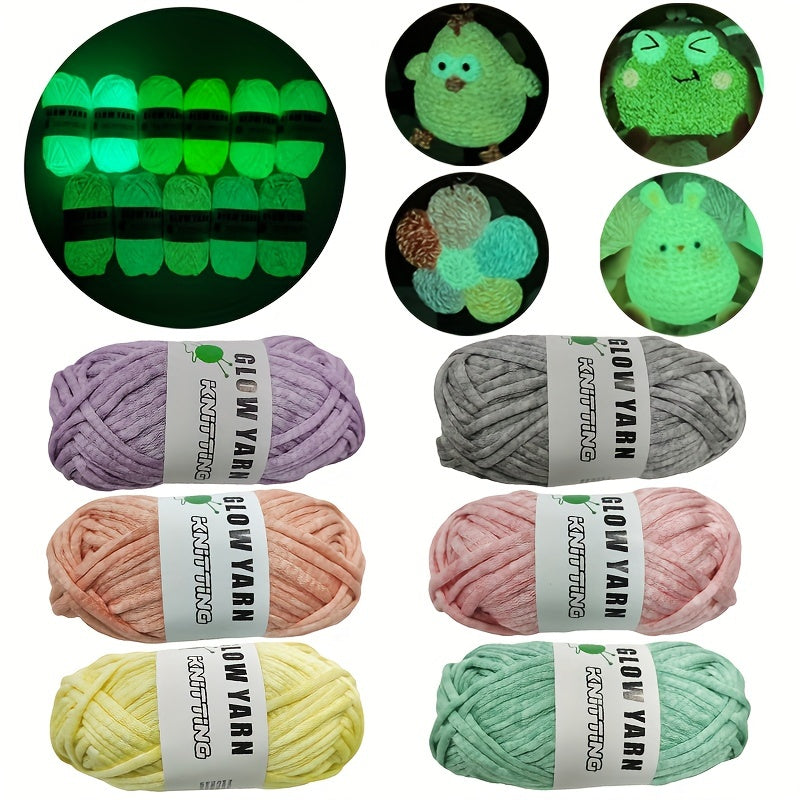 Coarse Luminous Yarn Face Mask DIY Kit