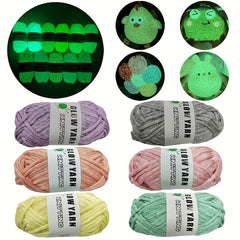 Coarse Luminous Yarn Face Mask DIY Kit