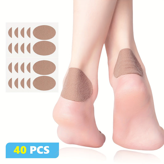 40PCS Moleskin Adhesive Pads for Blisters Prevention Tape