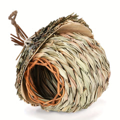 Straw Woven Bird Nest Garden Decor Outdoor Hanging
