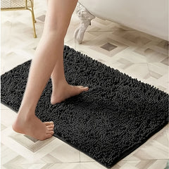 Chenille Bathroom Non-slip Rug for Kitchen Doorway Bedroom Bathroom Mat