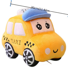 Cartoon Car Pillow Car Stuffed Toy Boy Gift Cartoon Bus Stuffed Toy