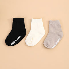 Baby Boys Plain Casual Socks Breathable Comfortable Sport Socks