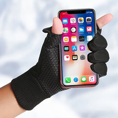 Men's Non slip Waterproof Warm Touch Screen Gloves