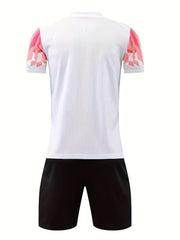 Kid's Breathable Football Jersey & Shorts for Soccer Training