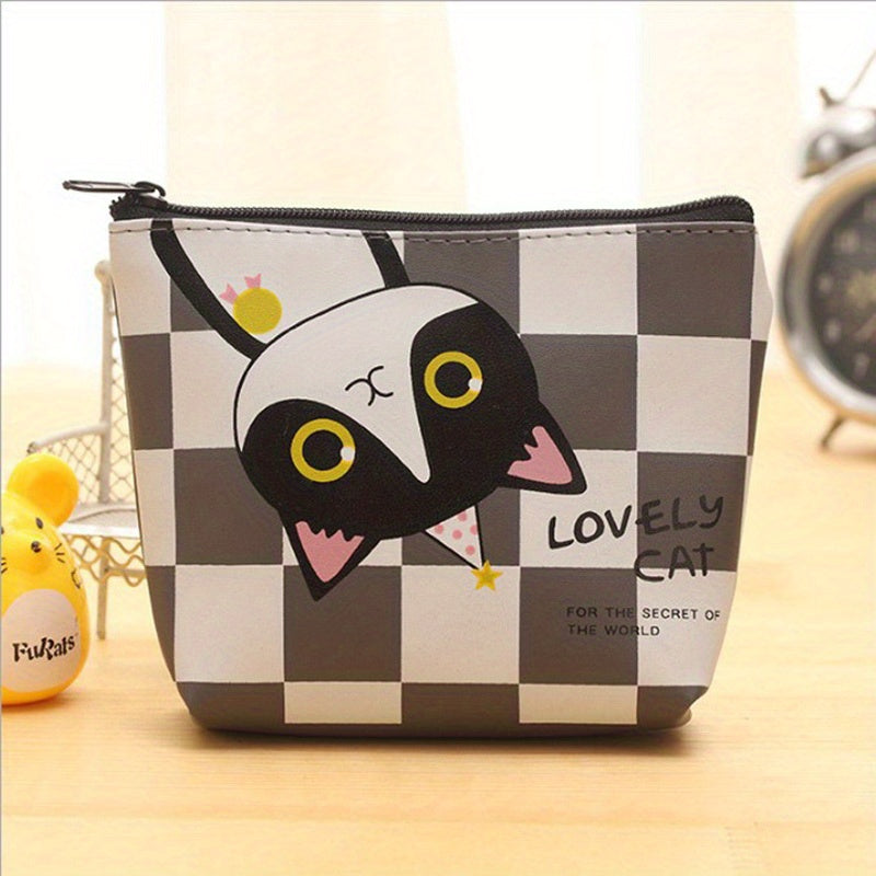 Cartoon Cat Coin Purse for Girls